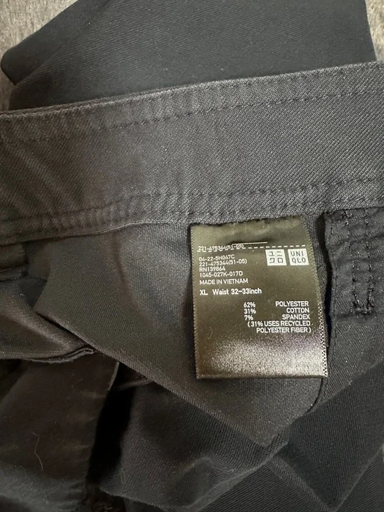 Uniqlo Women’s Jersey Barrel Leg Pants in Navy, Size XL - Picture 8 of 12